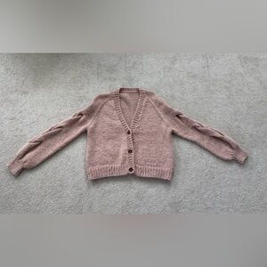 Women's Pink Knit Sweater
